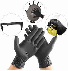 Black Nitrile Gloves for Versatile and Stylish Hand Protection